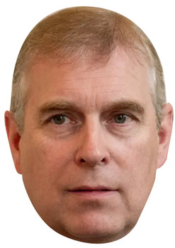 Prince Andrew Face Mask