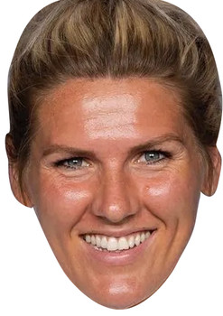 Millie Bright 2 2022 Cardboard Celebrity Face Mask Lionesses Euro 2022 Party Mask