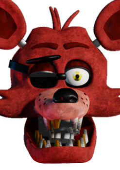 Foxy Five Nights at Freddy's Movie Gaming Celebrity Face Mask