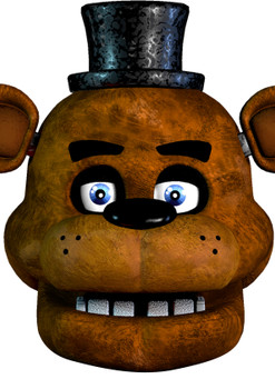 Freddy Fazbear Five Nights at Freddy's Movie Gaming Celebrity Face Mask