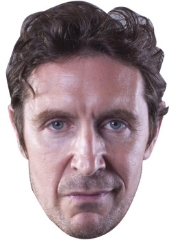 Paul McGann - The Eighth Doctor  - Doctor Who Celebrity Fancy Dress Cardboard face mask