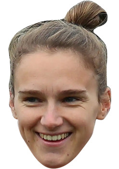 Vivianne Miedema - Arsenal Women's Football Cardboard Celebrity Face Mask Lionesses football Party Mask