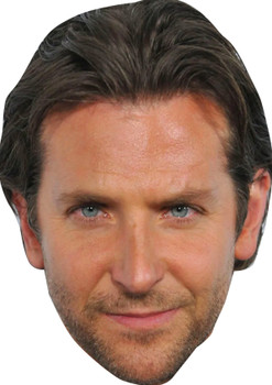 Bradley Cooper Fancy Dress Cardboard Celebrity Face Mask