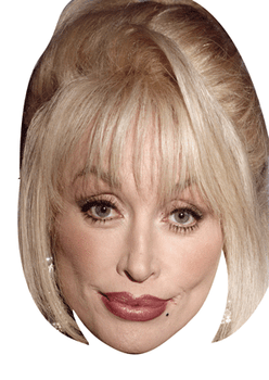 Dolly Parton Face Mask