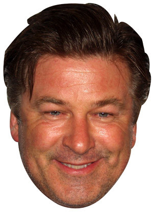 Alec Baldwin Celebrity Face Mask