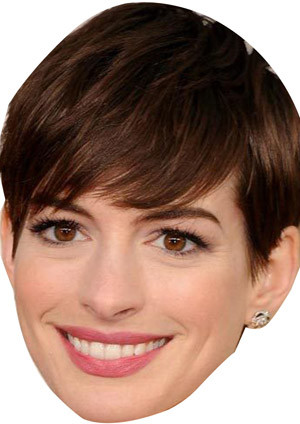 Anne Hathaway Celebrity Face Mask
