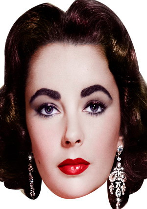 Elizabeth-Taylor Celebrity Face Mask
