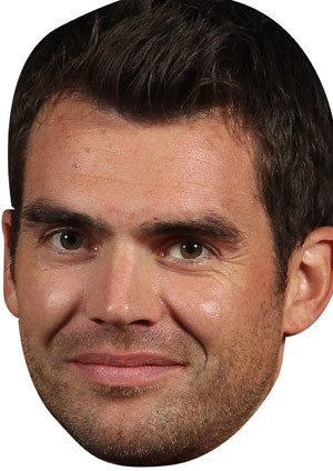 James Anderson Celebrity Face Mask