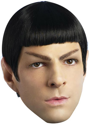 Spock Recent Film Quinto Celebrity Face Mask