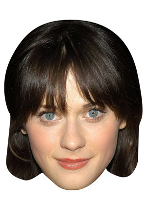 Zooey Deshanel Celebrity Face Mask