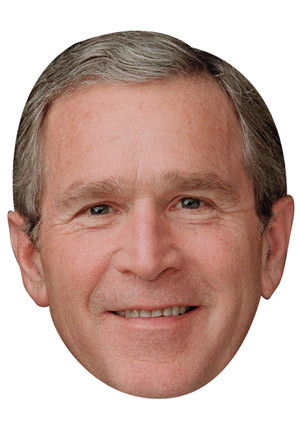 George Bush 2018 Celebrity Face Mask