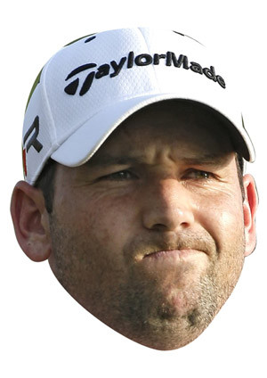 Sergio Garcia Celebrity Face Mask