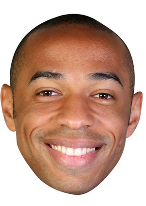 Thierry Henry Celebrity Face Mask