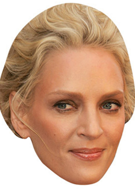 Uma Thurman Celebrity Face Mask