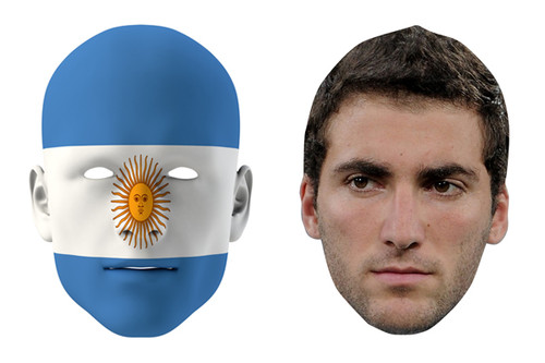 Argentina World Cup Face Mask Pack Higuaã­n