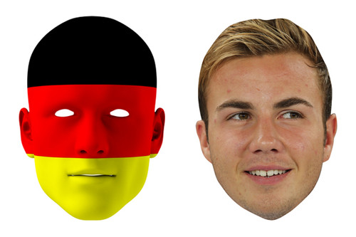 Germany World Cup Face Mask Pack Gotze