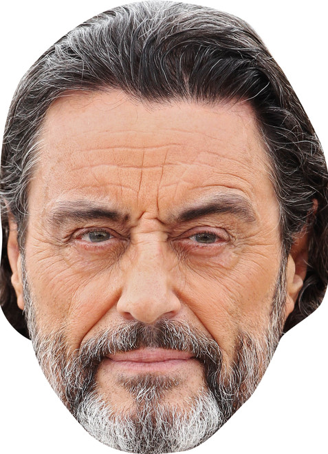 Ian Mcshane Tv Star Face Mask