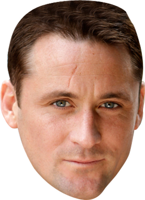 Tony Hutchinson Tv Celebrity Face Mask