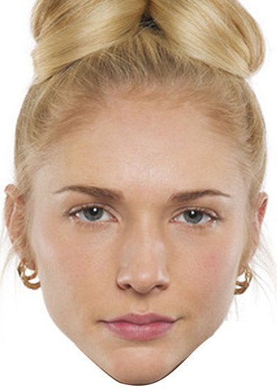Nancy Carter 2018 Celebrity Face Mask