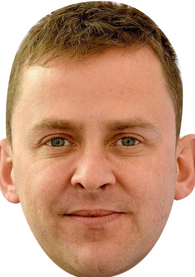 Scott Mills Music Star 2018 Celebrity Face Mask