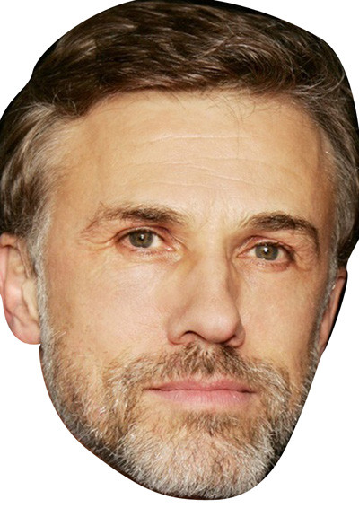 Christoph Waltz Movies Stars 2018 Celebrity Face Mask