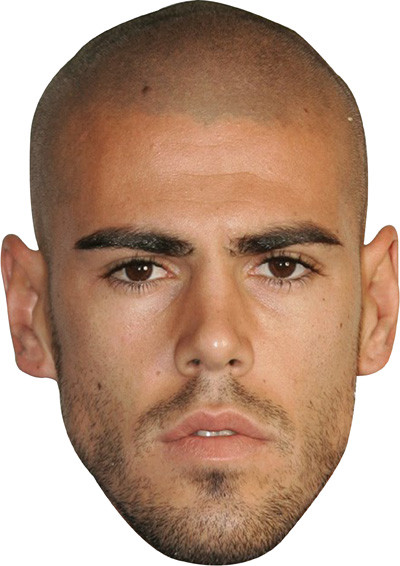 Víctor Valdés Barcelona Footballer Celebrity Face Mask