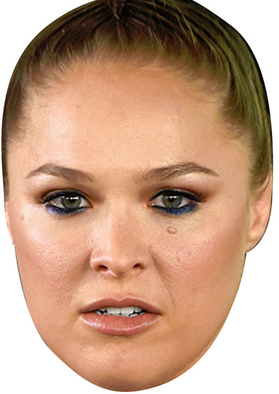 Ronda Rousey Fighter Sports Face Mask