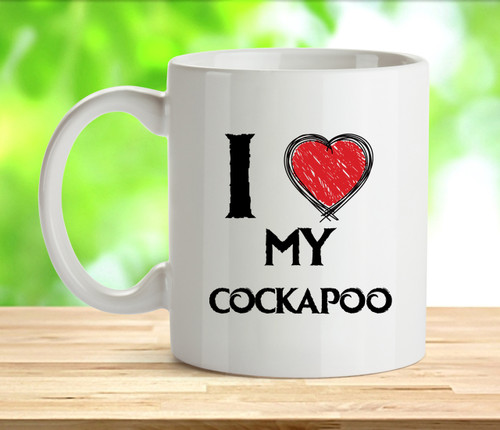 I Love My Cockapoo Mug
