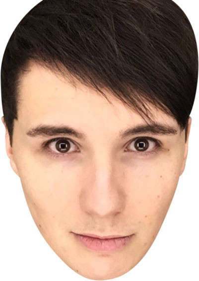 Dan Howell Tv Stars Face Mask