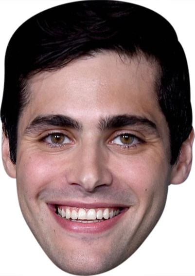Matthew Daddario Tv Stars Face Mask