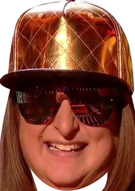 Honey G Gold Hat X Factor Celebrity Party Mask