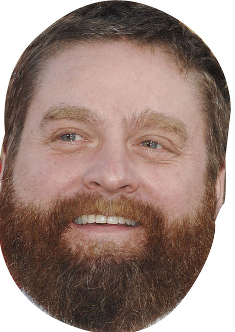 Zach Galifianakis 2018 Celebrity Face Mask