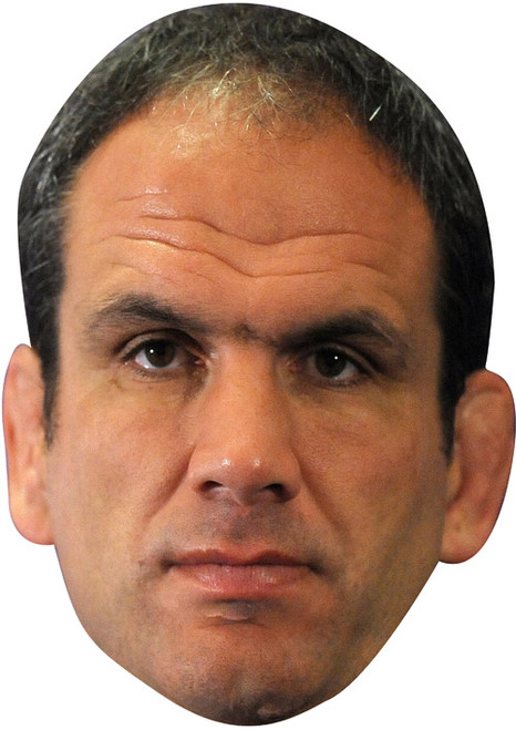 Martin Johnson 2018 Sports Celebrity Face Mask