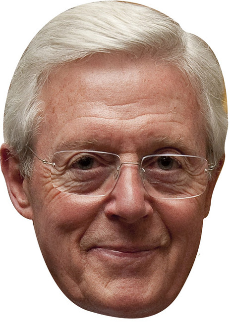 Michael Aspel This Is Your Life Tv Celebrity Face Mask