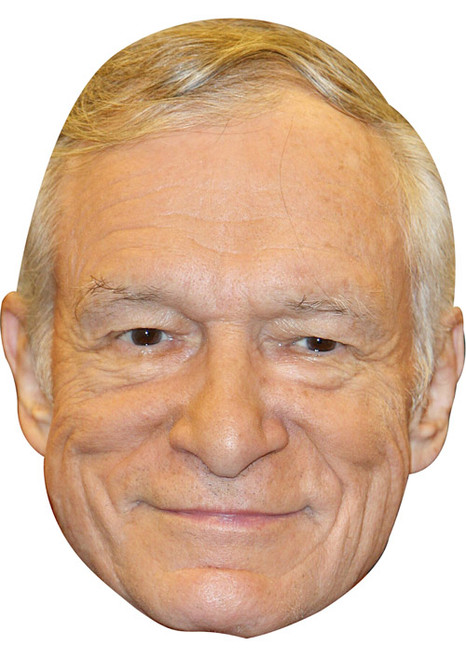 Playboy Hugh Hefner Tv Celebrity Face Mask
