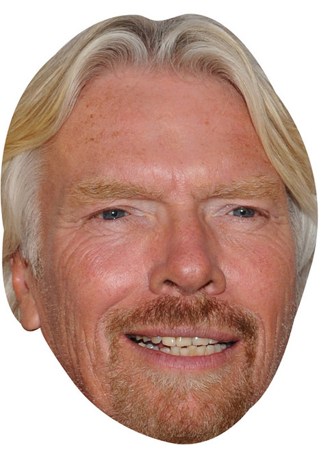 Richard Branson New 2018 Tv Celebrity Face Mask