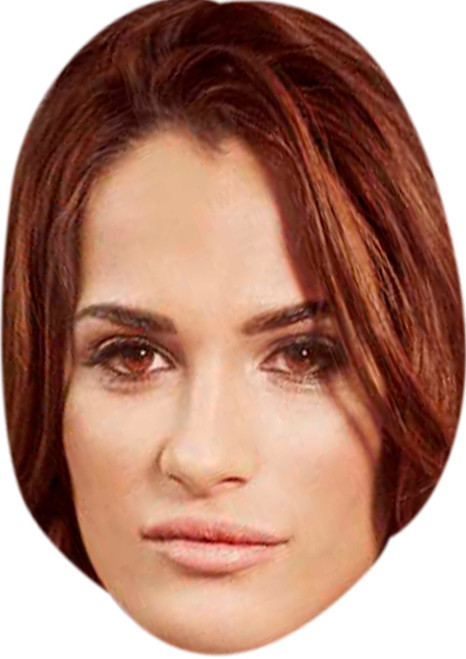 Nicole Bass. Celebrity Party Face Mask