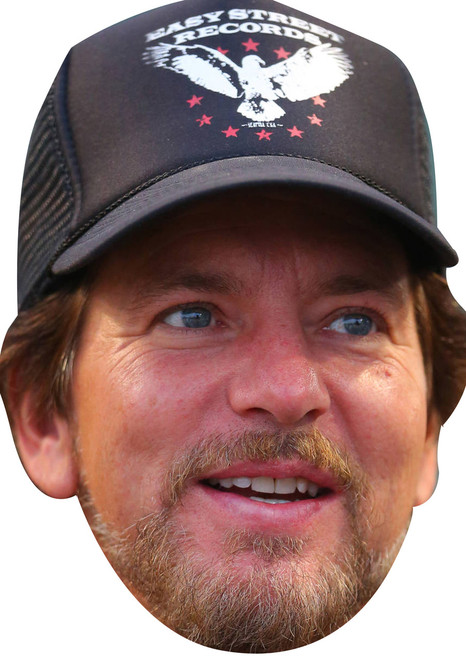 Eddie Vedder Sports Star Celebrity Party Face Mask | Fancy Dress