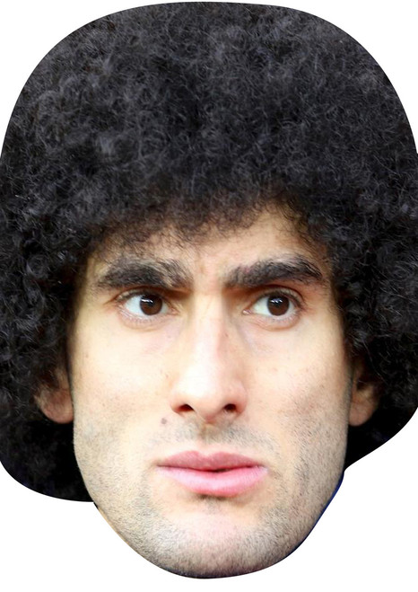 Marouanne Fellaini Belgium Football Sensation Celebrity Party Face Mask | Fancy Dress