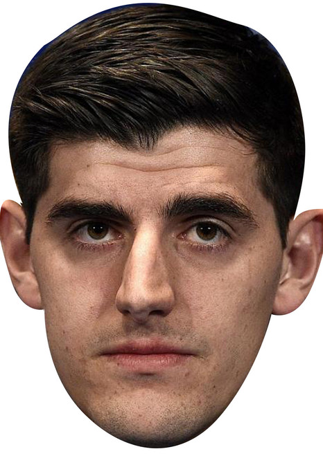 Thibaut Courtois Belgium Football Sensation Celebrity Party Face Mask | Fancy Dress
