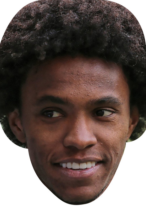 Willian Brazil Football Sensation Celebrity Party Face Mask | Fancy Dress