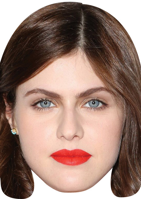 Alexandra Daddario Tv Movie Star Face Mask