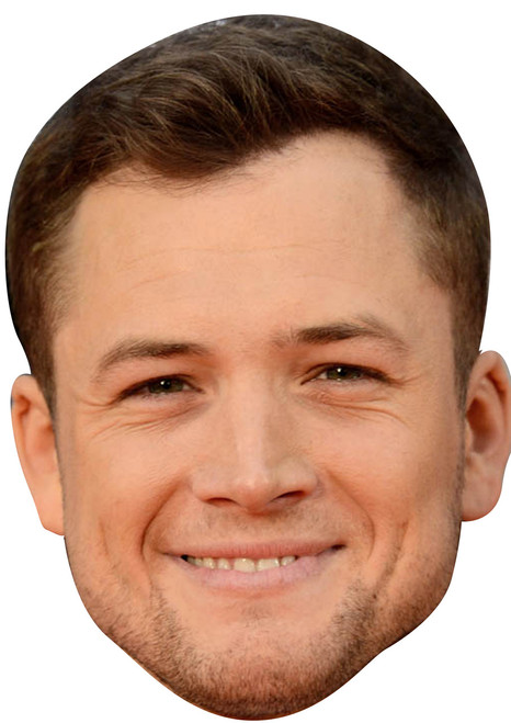 Taron Egerton Tv Movie Star Face Mask