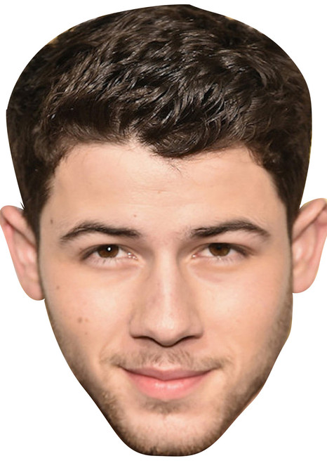 Nick Jonas Celebrity Music Star Face Mask