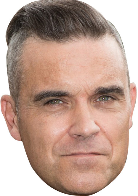 Robbie Williams Celebrity Music Star Celebrity Party Face Mask | Fancy Dress