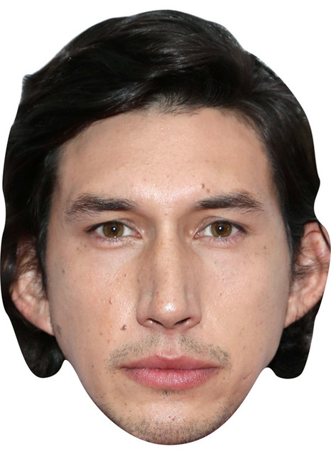 Adam Driver Jb Actor Movie Tv Celebrity Party Face Mask | Fancy Dress