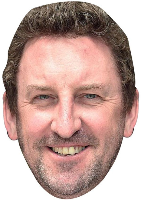 Lee Mack Jb - Funny Comedian Fancy Dress Cardboard Celebrity Face Mask