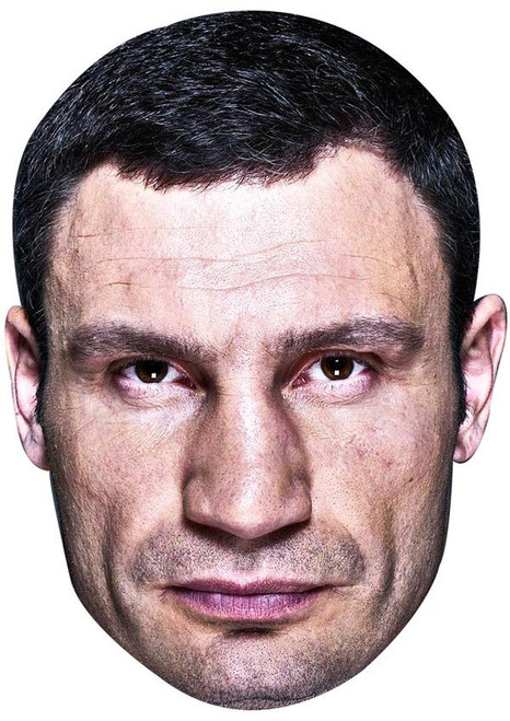 Vitali Klitschko Jb - Tv Star Fancy Dress Cardboard Celebrity Face Mask