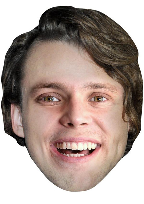 Ashton Irwin Jb - Music Star Fancy Dress Cardboard Celebrity Face Mask