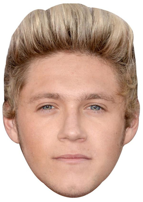 Niall Horan Jb - Music Star Fancy Dress Cardboard Celebrity Face Mask
